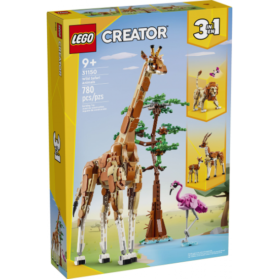 LEGO CREATOR Wild Safari Animals 2024